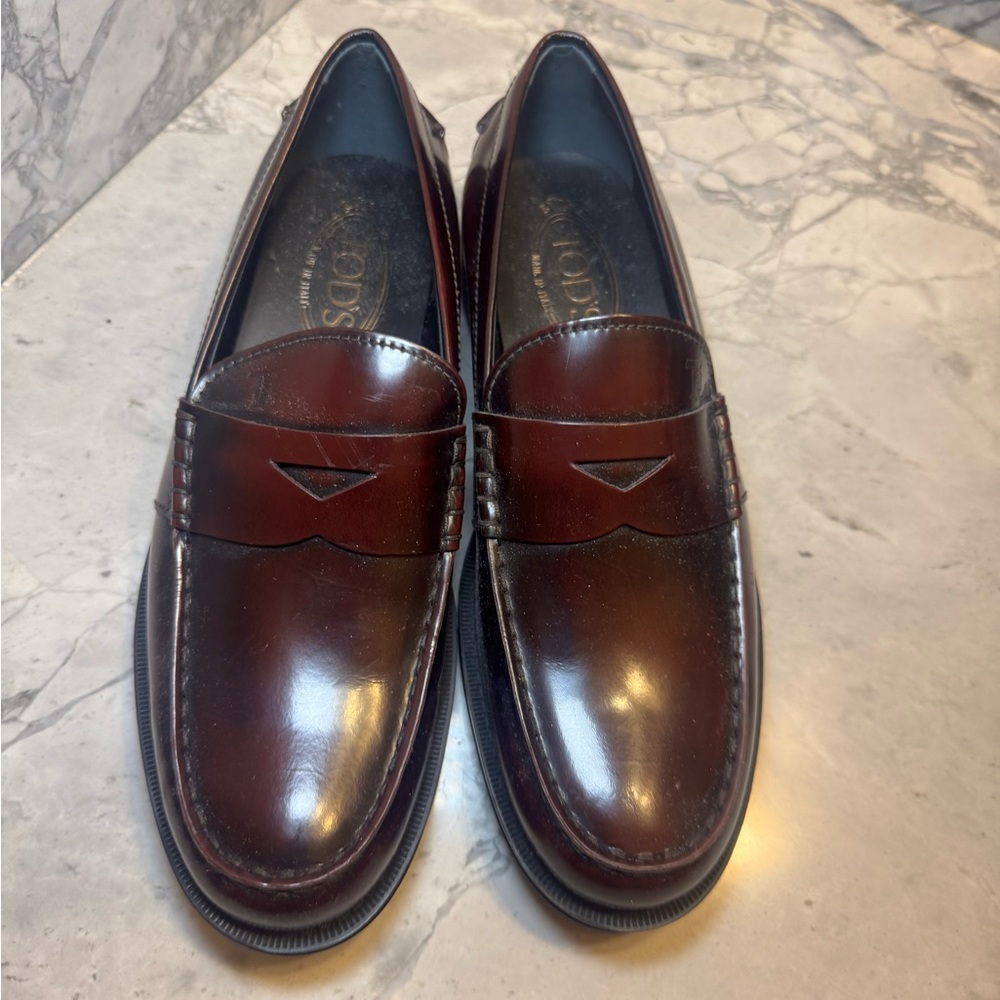 Tod’s Men's Brown Leather Loafers